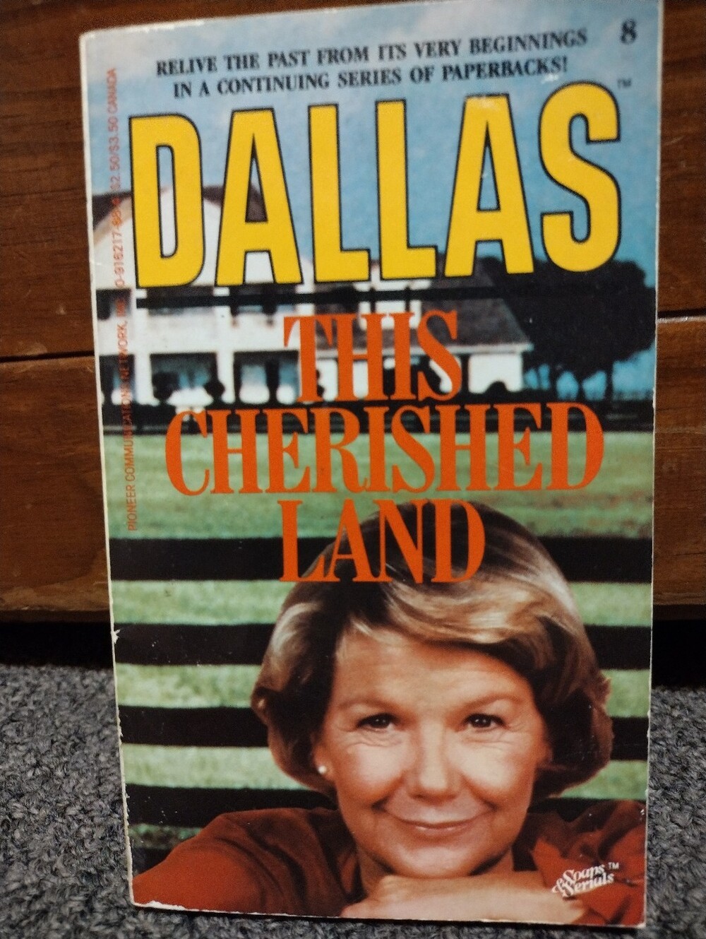 Dallas This Cherished Land Paperback — Orange Cover Accent